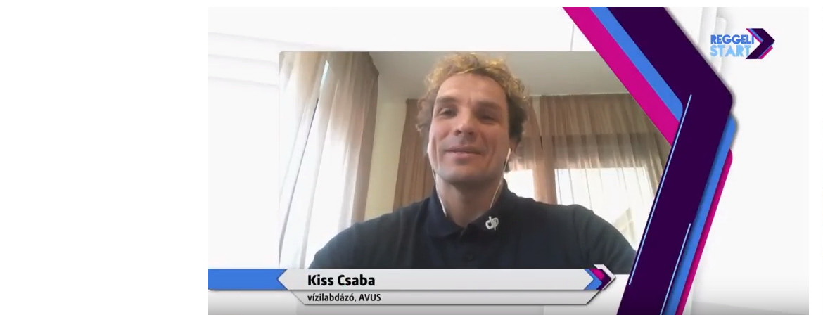Kiss Csaba a Reggeli Startban