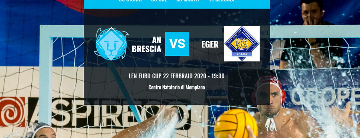 Eurokupa: Brescia-Eger - élő közvetítés